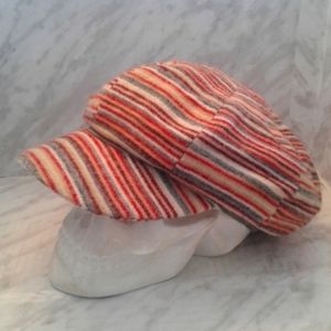 Burberry London Womens Newsboy Cabbie Nova Check England Cap Hat sz M multicolor